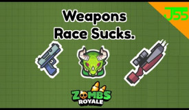 Zombs Royale Weapons Race Made Me Cry.