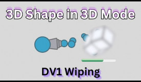 This is How a 3D Shape Looks like in 3D Mode + DV1 Wipes