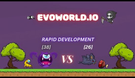 EvoWorld.io 38 lvl vs 26 lvl competition