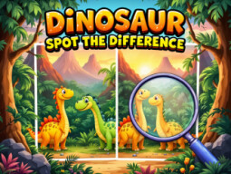 Dinosaur Spot The Difference thumbnail
