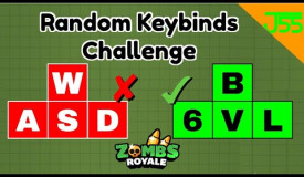 Zombs Royale | Random Keybinds Challenge. Play this game for free on Grizix.com!