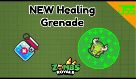 Zombs Royale ADDED a *NEW* Healing Grenades?