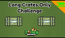 Zombs Royale | Long Crates Only Challenge (HARD)