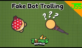 Zombs Royale | Fake Bot Trolling in 2024