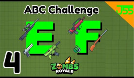 Zombs Royale | ABC Challenge Ep:4 - 'E' & F*cking 'F'...