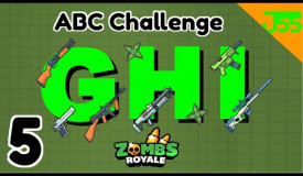 Zombs Royale | ABC Challenge Ep:5 - No ARs? No Problem