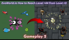 How to Reach Level 44 From Level 0 / EvoWorld.io #gameplay 2