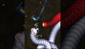 Slither io gameplay hindi #shortsfeed #shorts #youtubeshorts #littlebigsnake