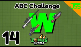 Zombs Royale | ABC Challenge Ep:14 - The 'W'orst Letter So Far