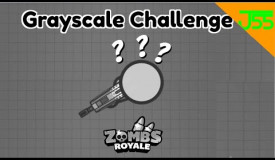 Zombs Royale But It's Black and White