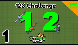 Zombs Royale | 123 Challenge Ep:1 - We're Doing this Again...