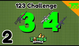 Zombs Royale | 123 Challenge Ep:2 - Extreme RAGE...