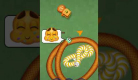 wormszoon io little big snake kills snake game #snakegamehanif