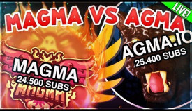 MAGMA vs AGMA.IO - The Subscriber WAR *PLAYING WITH FANS!*