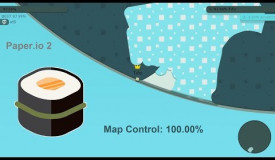 Paper.io 2 Map Control: 100.00% [Best Epic Kills]