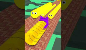 CatNap and DogDay in SLITHER RUNNER CHALLENGE #shorts. Play this game for free on Grizix.com!