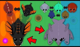 MOPE.IO ANIMAL HYBRIDS! NEW Mope.io BLACK DRAGON/TREX/ELEPHANT/DRAGON Hybrids! [Mopeio]