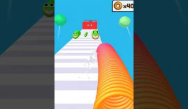 Slither Runner game #funny #trending #youtubeshorts. Play this game for free on Grizix.com!