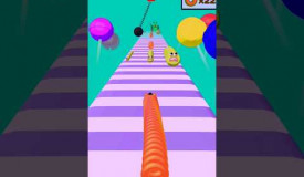 Slither runner level 9 #shorts #trending #funny. Play this game for free on Grizix.com!