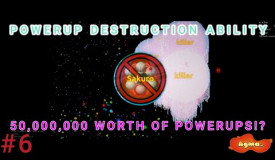 AGMA IO AN INSANE DESTRUCTION ABILITY #6 *50,000,000 WORTH OF POWERUPS! & GIVEAWAY!?*. Play this game for free on Grizix.com!