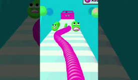 How does it turn pink?! Slither Runner 3D gameplay lv55. Play this game for free on Grizix.com!