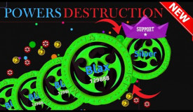 Agma.io Powers Destruction (400subs special). Play this game for free on Grizix.com!