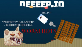 Deeeep.io 1 Ghost controls 50 worms. Play this game for free on Grizix.com!