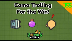 CAMO TROLLING TO WIN ZOMBS ROYALE. Play this game for free on Grizix.com!