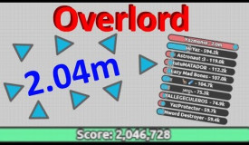 Diep.io | 2.04M Overlord - Beware The Drones!