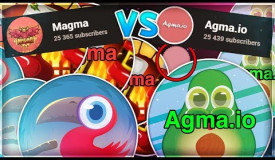 AGMA.IO LET'S BEAT THE AGMA.IO CHANNEL! *AGMA VS MAGMA SUBSCRIBER WAR*