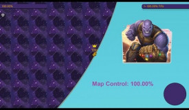 Paper.io 2 Map Control: 100.00% [Great Thanos]