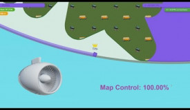 Paper.io 3 Map Control: 100.00% [JET MOTOR]