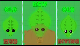 NEW MOPE.IO CROCODILE + MUD DIVING ABILITY! (New Mopeio Update)