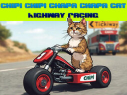 Chipi Chipi Chapa Chapa Cat Highway Racing thumbnail