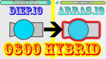 Arras.io - 0800 Hybrid Enters the Kingdom of Arras (Hybrid Destruction #16, 1.36M Score)