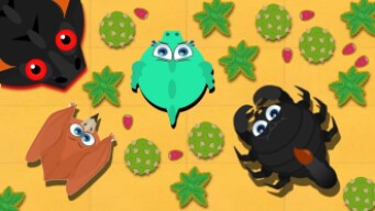 MOPE.IO / PTERODACTYL & SCORPION EATS DRAGON / MISSION TO BLACK DRAGON