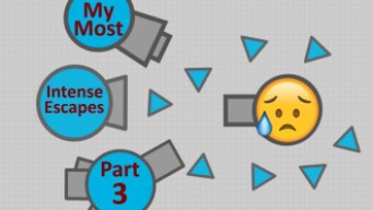 My Most Intense Escapes In Diep.io Compilation! (Part 3)