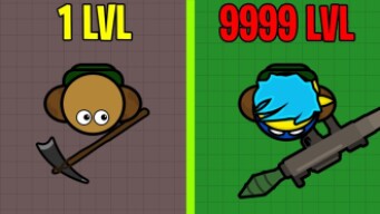 Buildroyale.io MAX EVOLUTION! NEW 2D BATTLE ROYALE iO GAME! High Kill Victory Royales