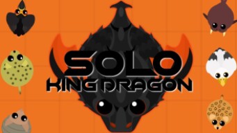 SOLO KING DRAGON GAMEPLAY! // KD UPDATE! // MOPE.IO