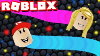 SLITHER.IO W ROBLOX! (Roblox Dragon Riders) | Vito vs Bella