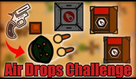 100 AIR DROPS CHALLENGE !!! (Desert mode) | SURVIV.IO