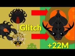Mope.io - INSTANT BLACK DRAGON 22M XP GLITCH - Mope.io Blackwidow bot XP Glitch