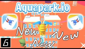 Aquapark.io - New Update - 9 New Maps - New Glider - New Obstacles - (iOS - Android)