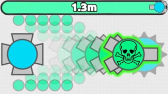 Diep.io - Spin to 1 Million (Booster, 1.38M Score)