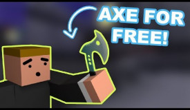 How to get the UNOBTAINABLE Krunker AXE for *FREE*!