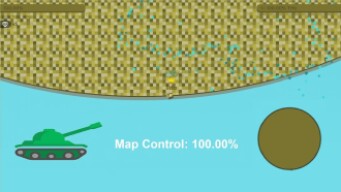 Paper.io 2 Map Control: 100.00% [Tank]