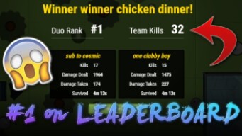 #1 ON THE LEADERBOARDS! surviv.io Gameplay | 32 Kills in Duos