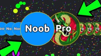 NOOB vs. PRO TROLLING in BALZ.IO! The NEW Agar.io