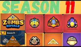 *NEW* Season 11!!! // Battle Pass & Chest // Zombs Royale.io
