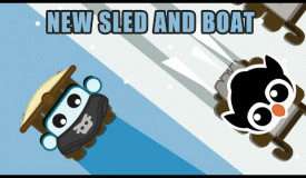 STARVE.IO UPDATE NEW BOAT, PIRATE HAT, SLED AND PENGUIN!